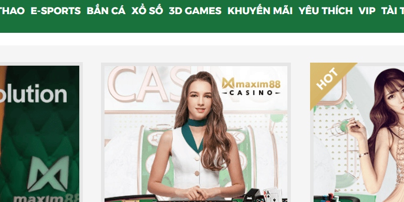 sảnh Maxim Casino