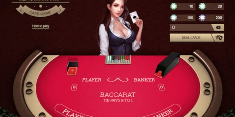 quy trình chơi Baccarat